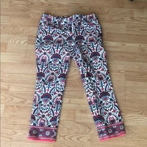 Floral Print Pants